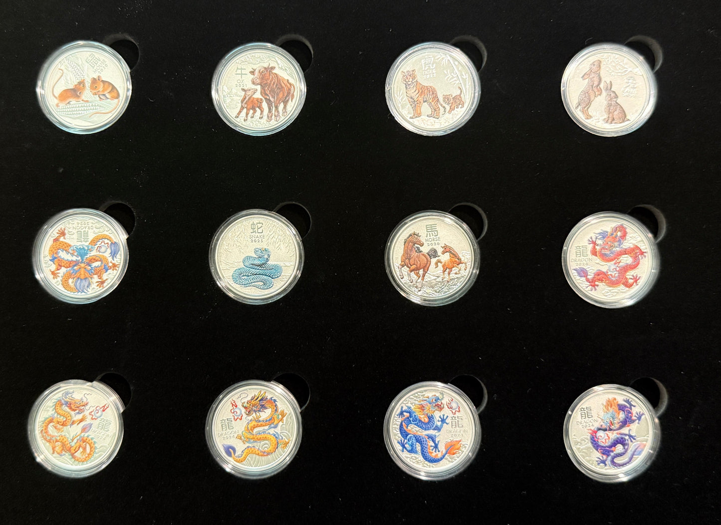 Monedero para monedas de las series I y III de Perth