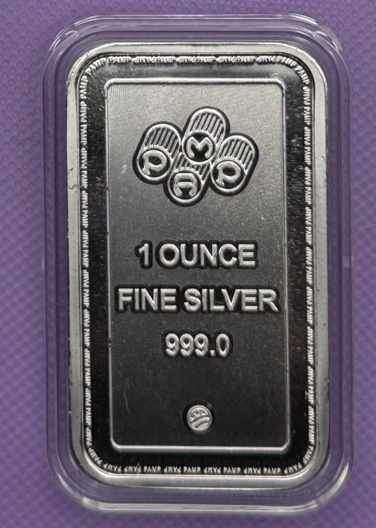 PAMP Lady of Freedom Collectible Silver Bar in Airtite Capsule