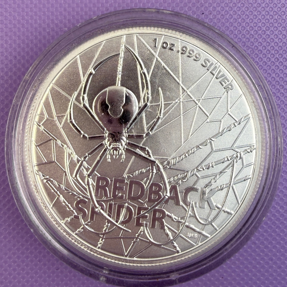 2020 Australia Redback Spider $1 1 oz .999 Silver Coin BU