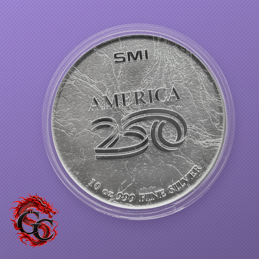 2026 Sunshine Mint America 250th American Bear 10 oz .999 Silver Round