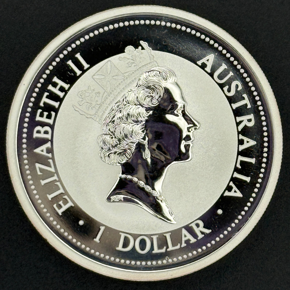 1998 Australia Kookaburra Moneda de plata de 1 oz Plata fina .999