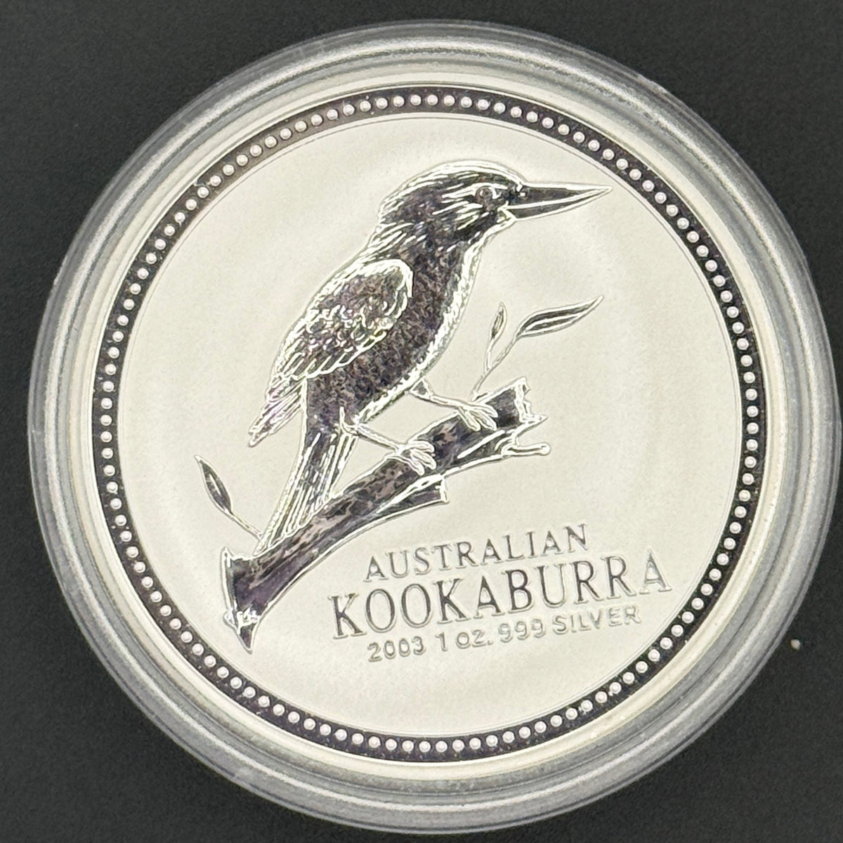 2003 Australia Kookaburra 1 oz .999 Silver Coin BU