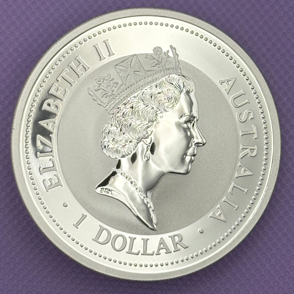 1995 Australia Kookaburra $1 1 oz .999 Silver Coin BU