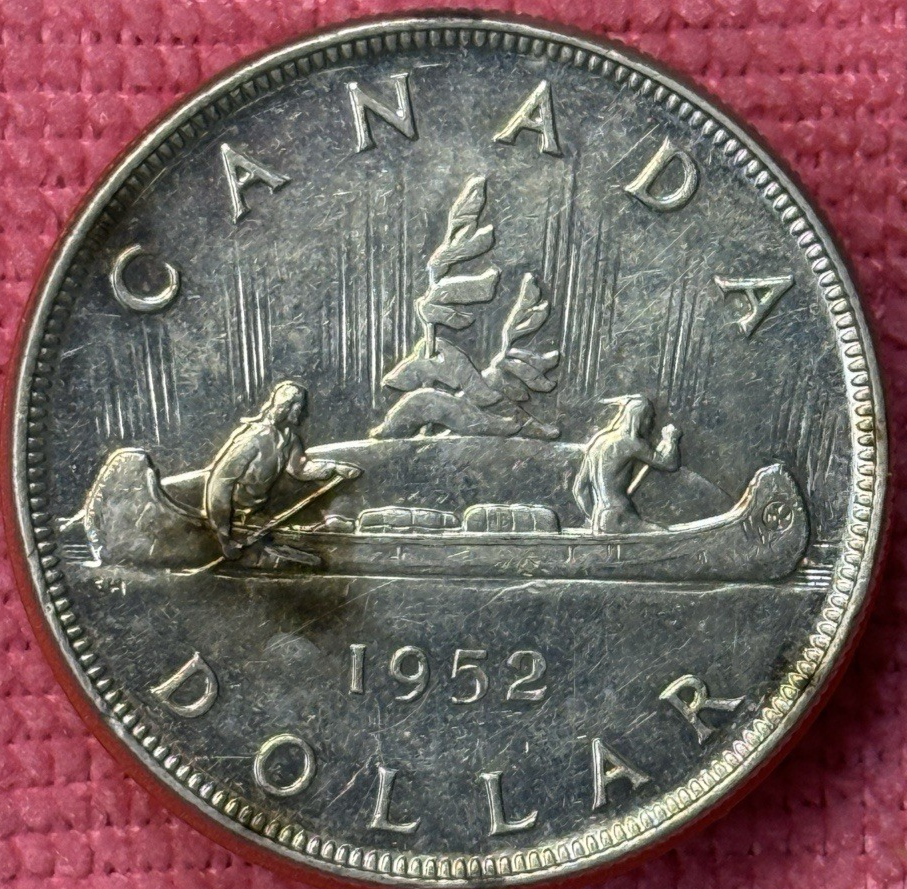 1952 Canadian Silver Dollar