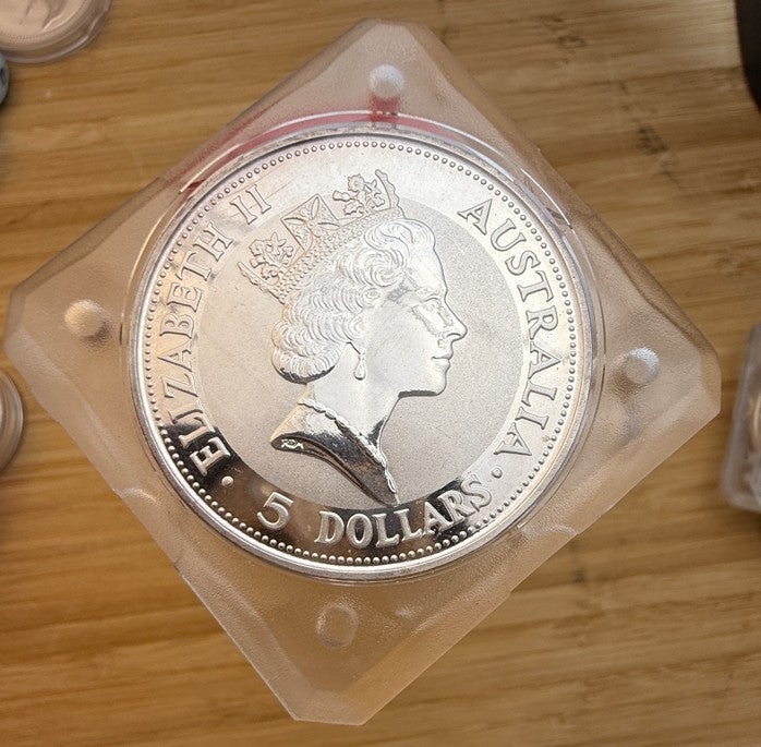 1991 Kookaburra - ⭐ KEY EARLY DATE ⭐ Square Capsule