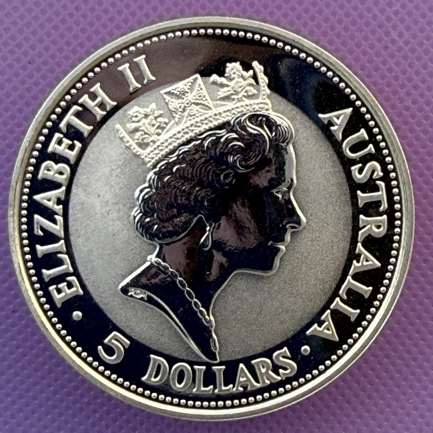 1991 Australia Kookaburra 1 oz Silver Coin .999 Fine BU
