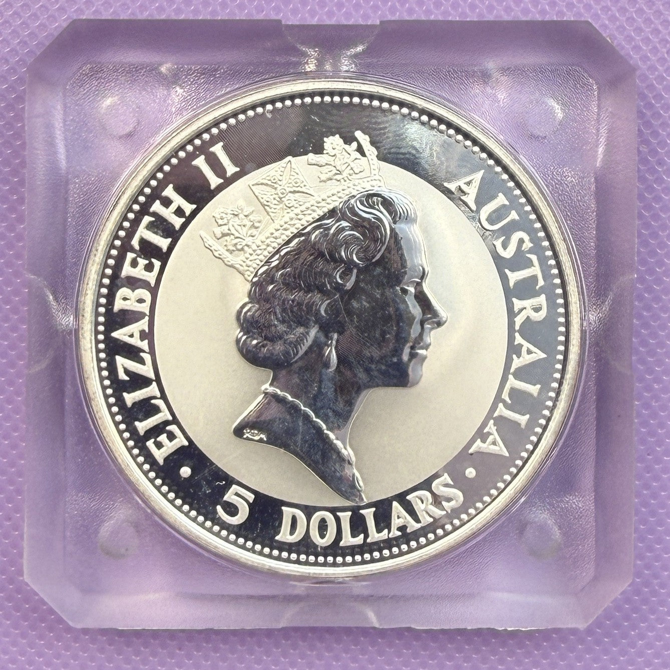 1991 Australia Kookaburra 1 oz Silver Coin .999 Fine BU