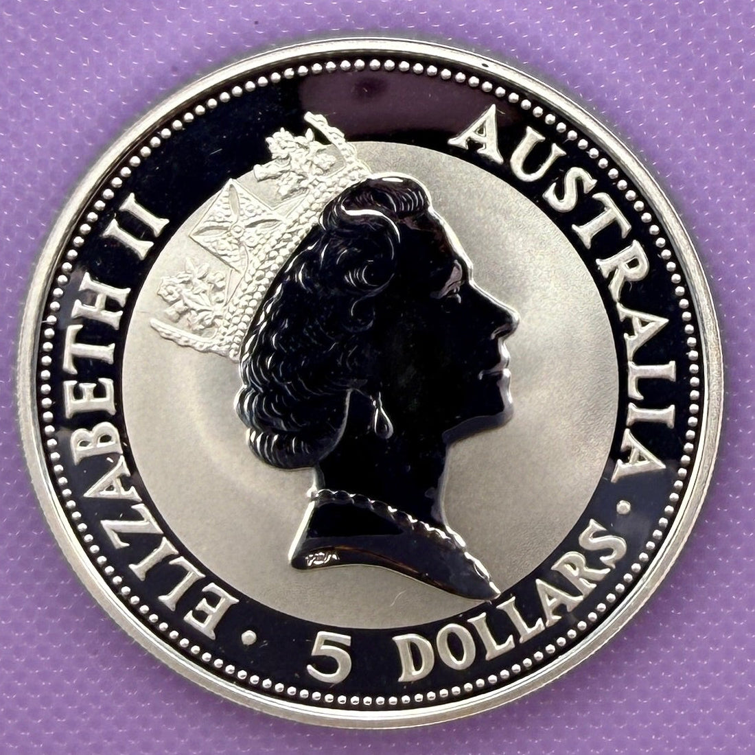 1991 Australia Kookaburra 1 oz Silver Coin .999 Fine Silver Coin BU