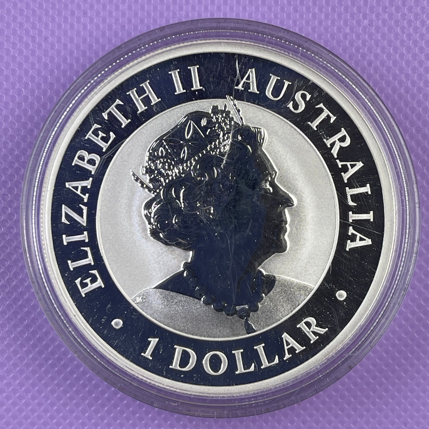 2022 Australia Silver 1 oz, Wombat BU