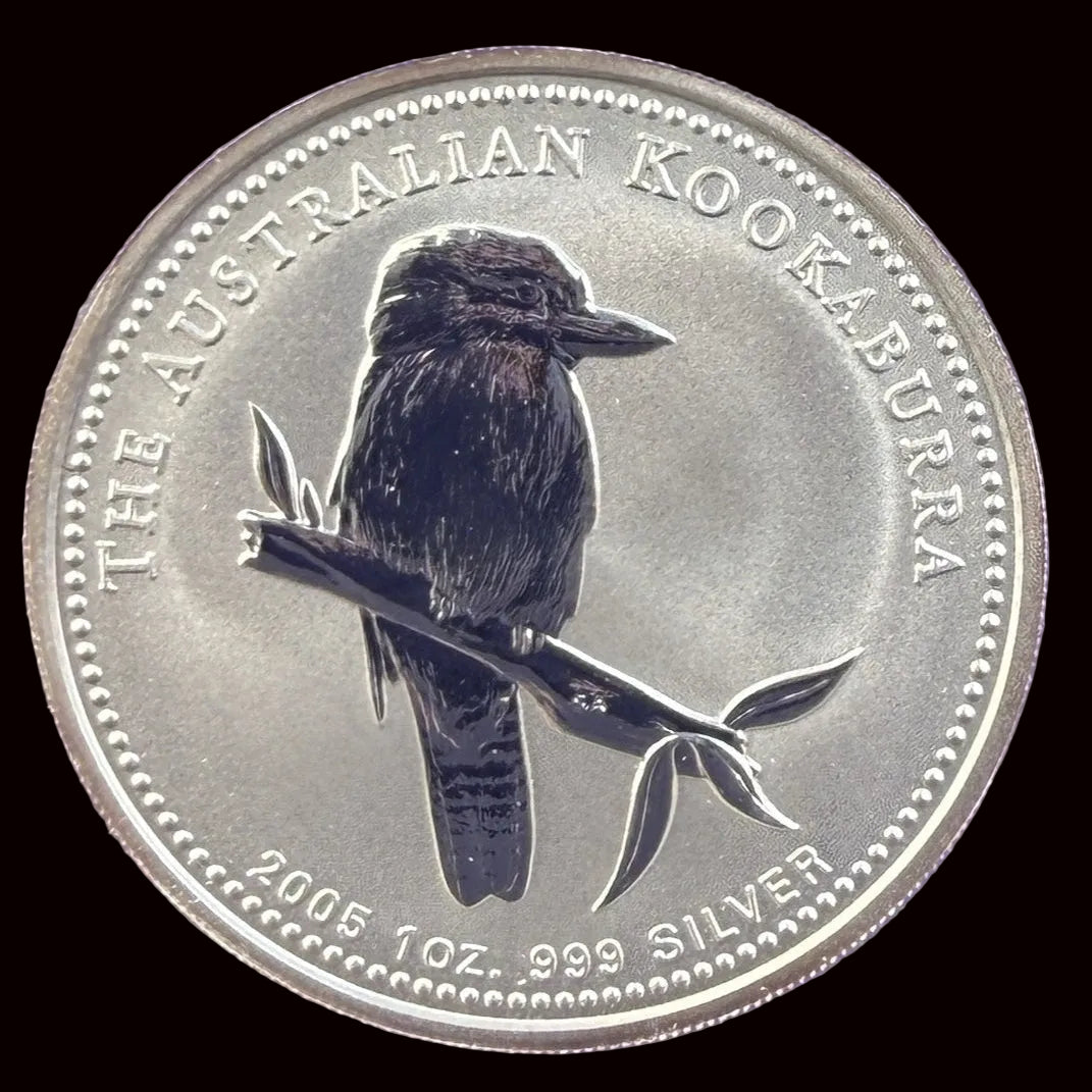 2005 Australia Kookaburra 1 oz Silver Coin .999 Fine Silver Coin