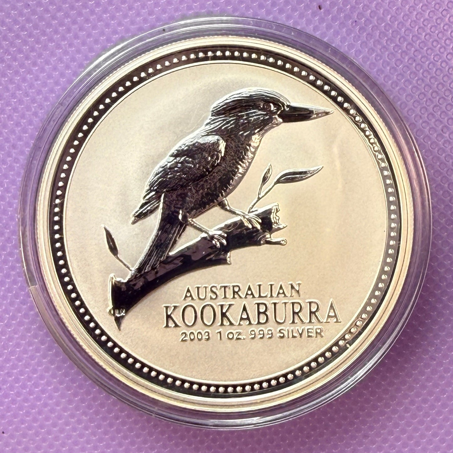 2003 Australia Kookaburra 1 oz Silver Coin .999 Fine Silver Coin