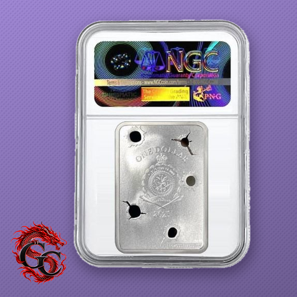 2025 Niue Uncle Sam Primed $1 1 oz .999 Silver Reverse Proof 9mm Primer NGC PF70
