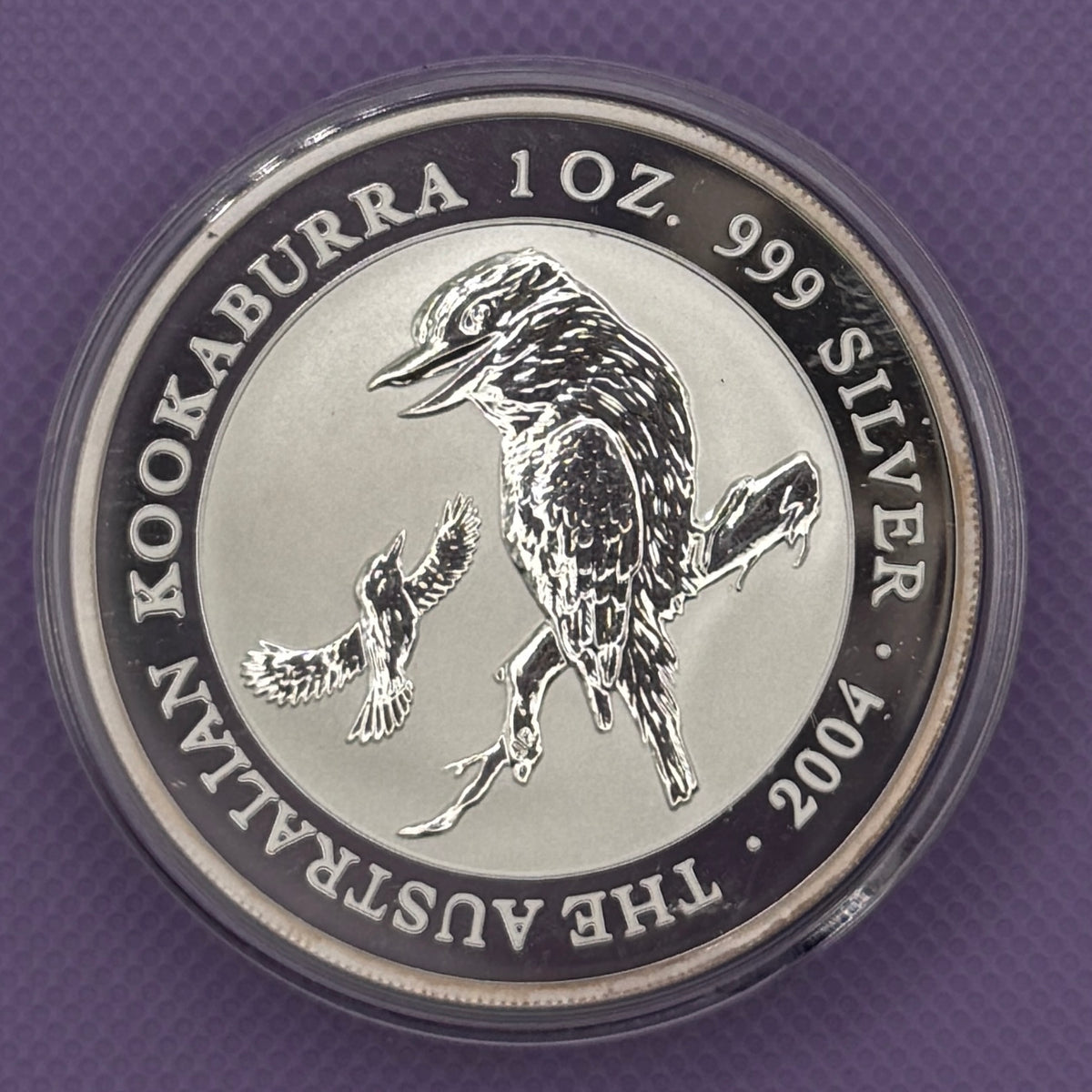 2004-P Australia Kookaburra $1 1 oz .999 Silver Coin BU