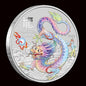 2024 Australia 1 oz Silver Colorized Coin Perth Mint in Capsule
