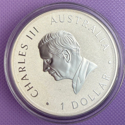 2024 Perth Mint 125th Anniversary 1 oz Silver Coin BU