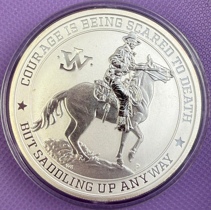2021 Tuvalu John Wayne “Courage” 1 oz Silver Coin