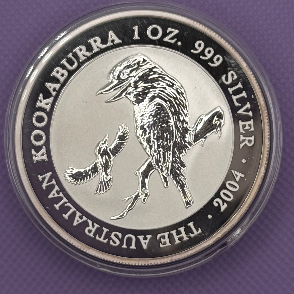 2004-P Australia Kookaburra $1 1 oz .999 Silver Coin BU