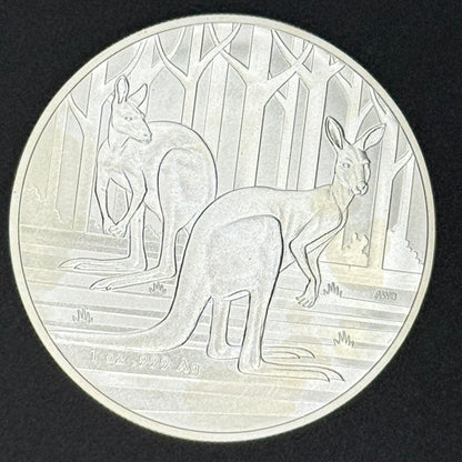 2024 Australia Kangaroo $1 1 oz .999 Silver Coin BU