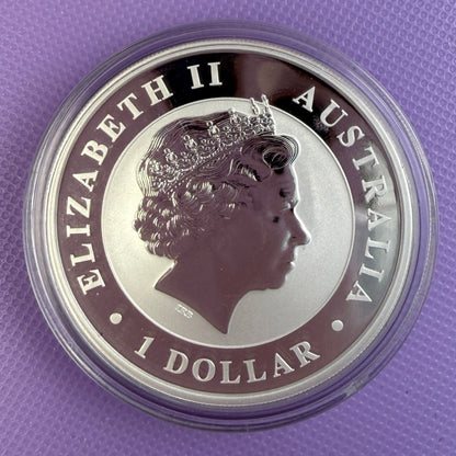 2018 Australian Emu 1 oz .9999 Silver Coin – First Year – Perth Mint