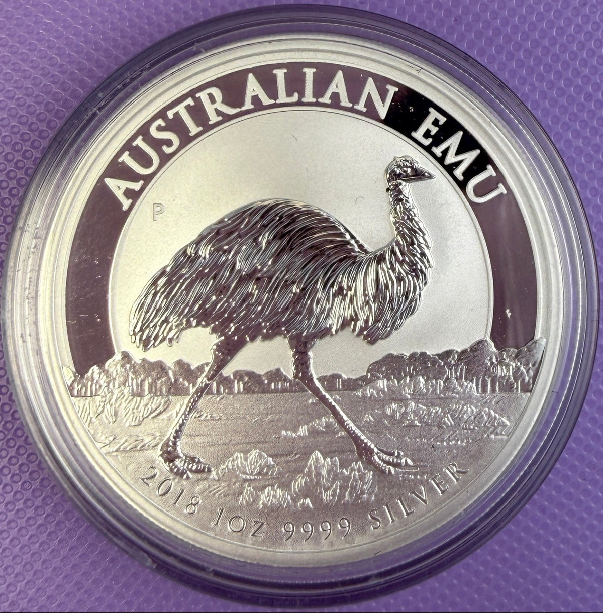 2018 Australian Emu 1 oz .9999 Silver Coin – First Year – Perth Mint