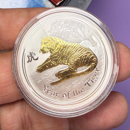 2010 1 oz - Tigre Dorado, 1 oz Dorado