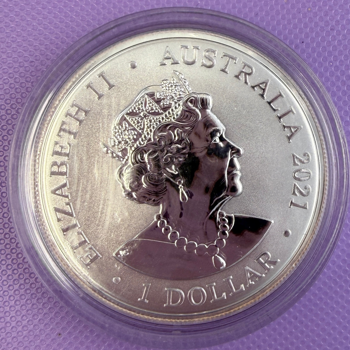 2021 Australia Zoo Cheetah 1 oz .999 Silver Coin – 25,000 Mintage