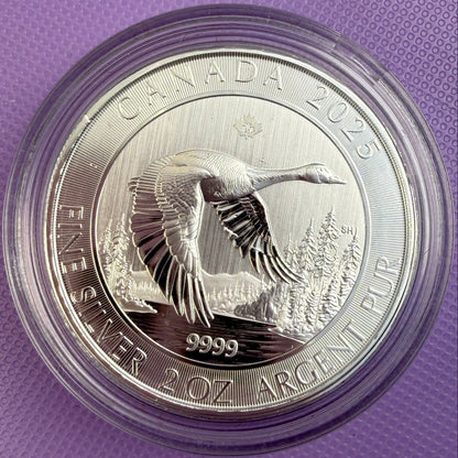 2025 $2 Canada Goose Canada Goose 2 oz