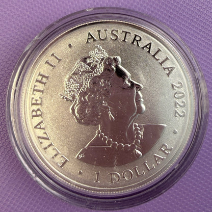 2022 Australia Zoo Sumatran Elephant 1 oz .999 Silver Coin – 25,000 Mintage
