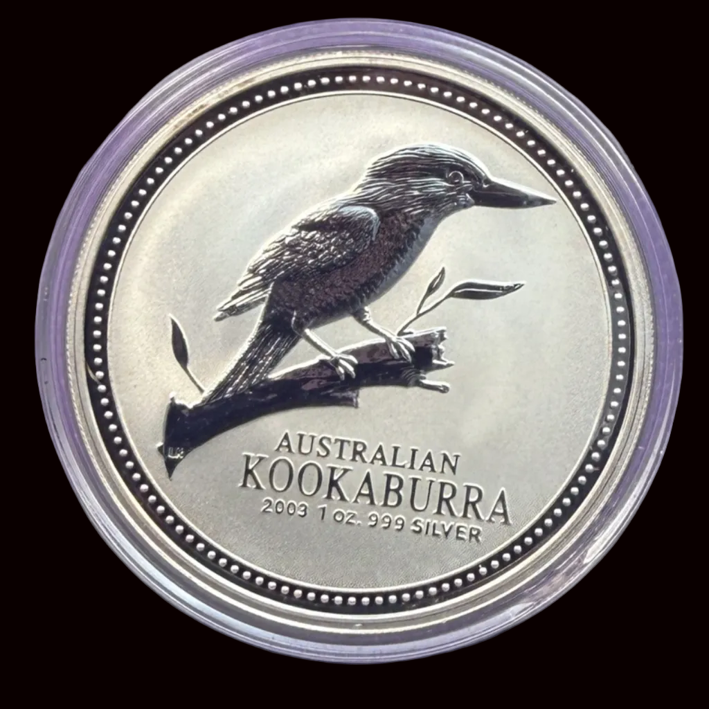 2003 Australia Kookaburra 1 oz Silver Coin .999 Fine Silver Coin