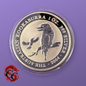 2004 Australia Kookaburra Moneda de Plata de 1 oz .999 Fina BU