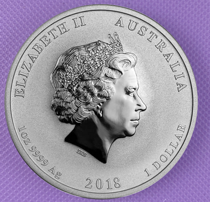 2018 Australia Lunar Series II Dog 1 oz from Roll