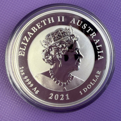 2021 Australian Quokka 1 oz Silver Coin Perth Mint BU