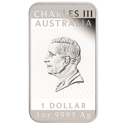 2026-P Australia Dragon $1 1 oz .9999 Silver Proof Rectangular Box & COA