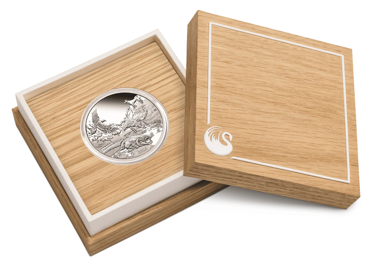 2026-P Wonders of Australia Outback $1 1 oz .9999 Silver Proof with Box & COA
