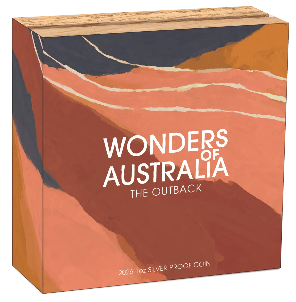 2026-P Wonders of Australia Outback $1 1 oz .9999 Silver Proof with Box & COA