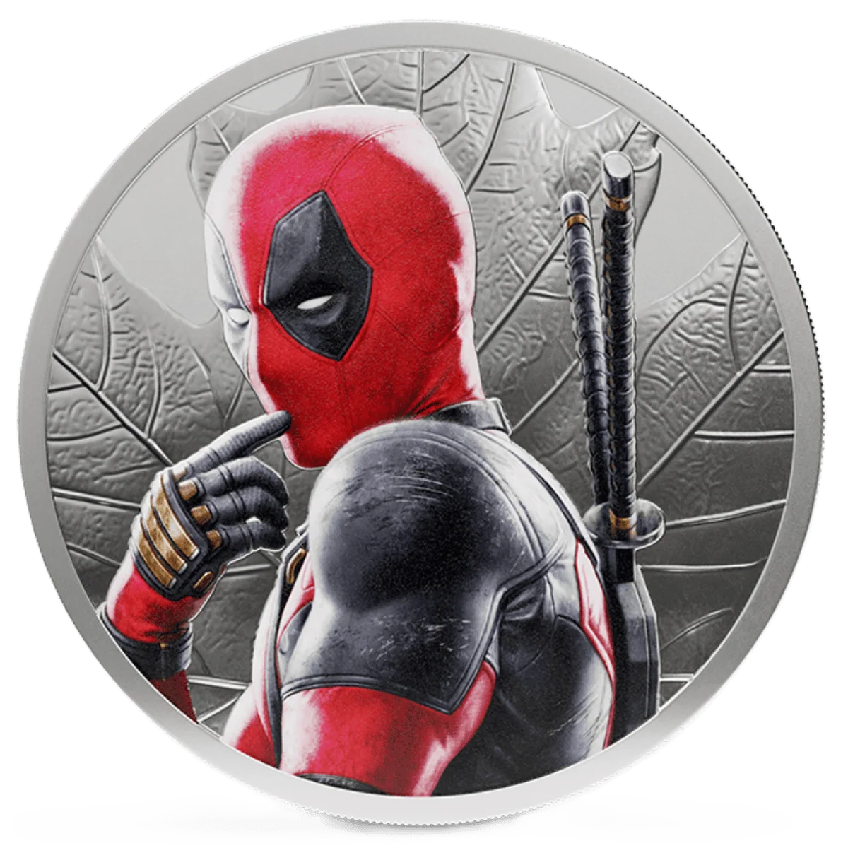 2026 Deadpool 1 oz Silver Matte Proof Round