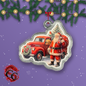 2026 Solomon Islands Santa & Red Truck 1 oz Silver Colorized Coin