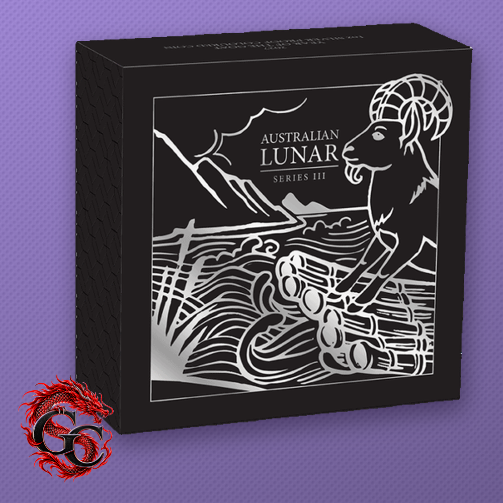 2027-P Lunar Series III Goat 1 oz Colorized Proof w/ Box & COA #2848