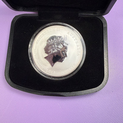 2013 Serpiente - Coloreada 1 oz con caja y COA