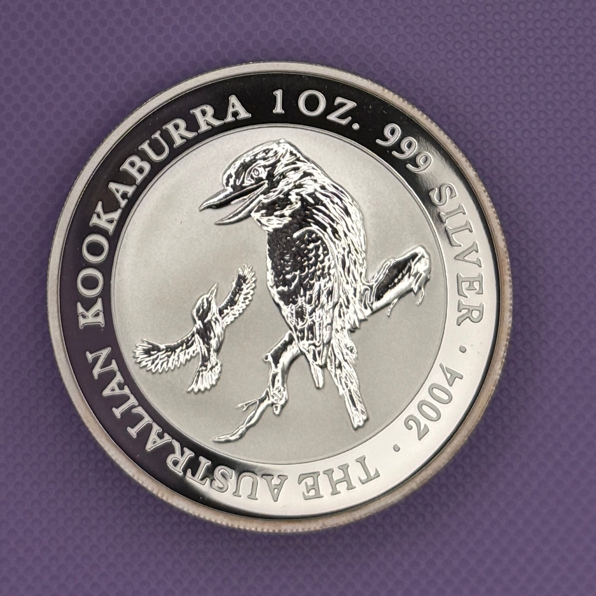 2004-P Australia Kookaburra $1 1 oz .999 Silver Coin BU