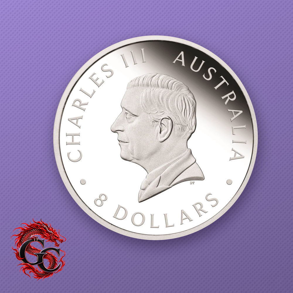 2026-P Australia Kookaburra $8 5 oz .9999 Silver Coin with Privy BU