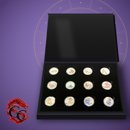 Lunar Silver Coin Storage Box – 1 oz – Series I & III Capsule Edition