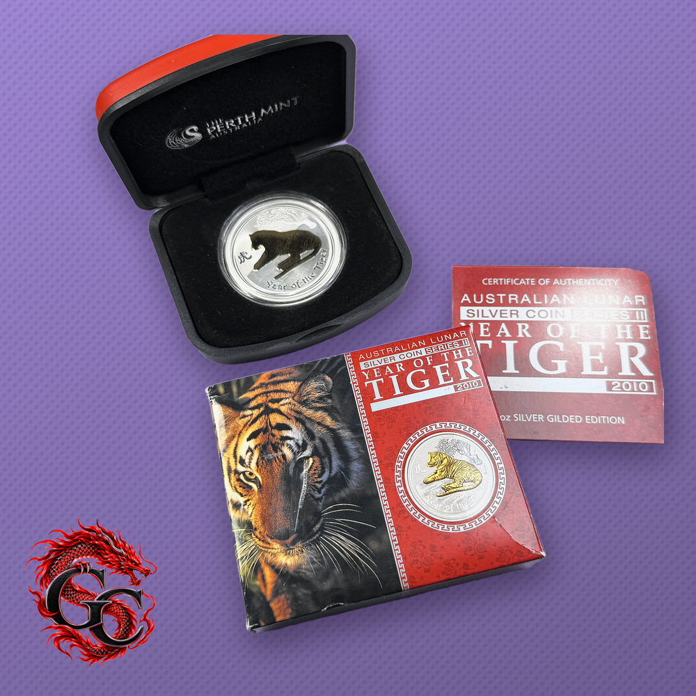 2010 1 oz - Tigre Dorado, 1 oz Dorado