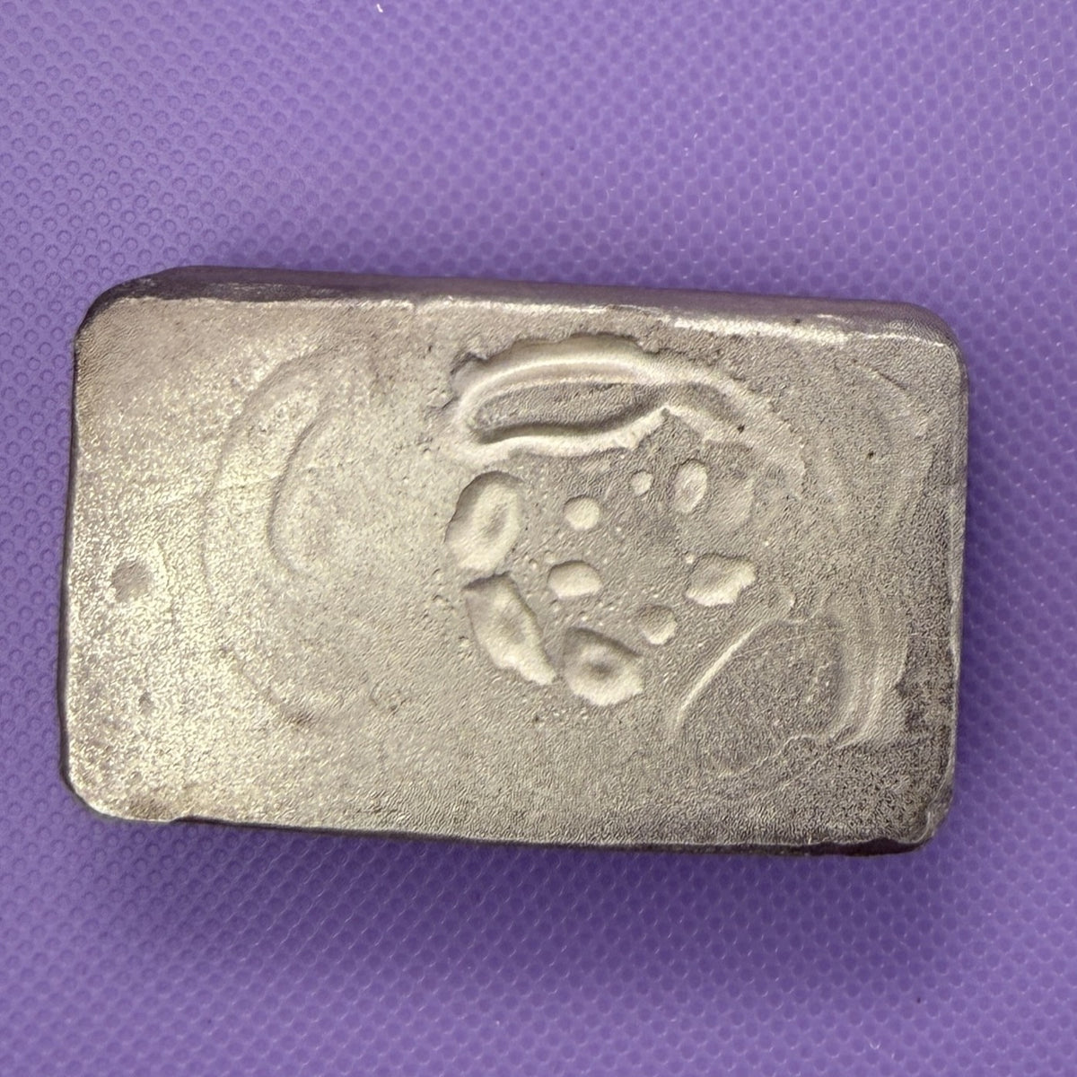 Vintage SilverTowne 5 oz Poured Silver Bar – .999 Fine Silver