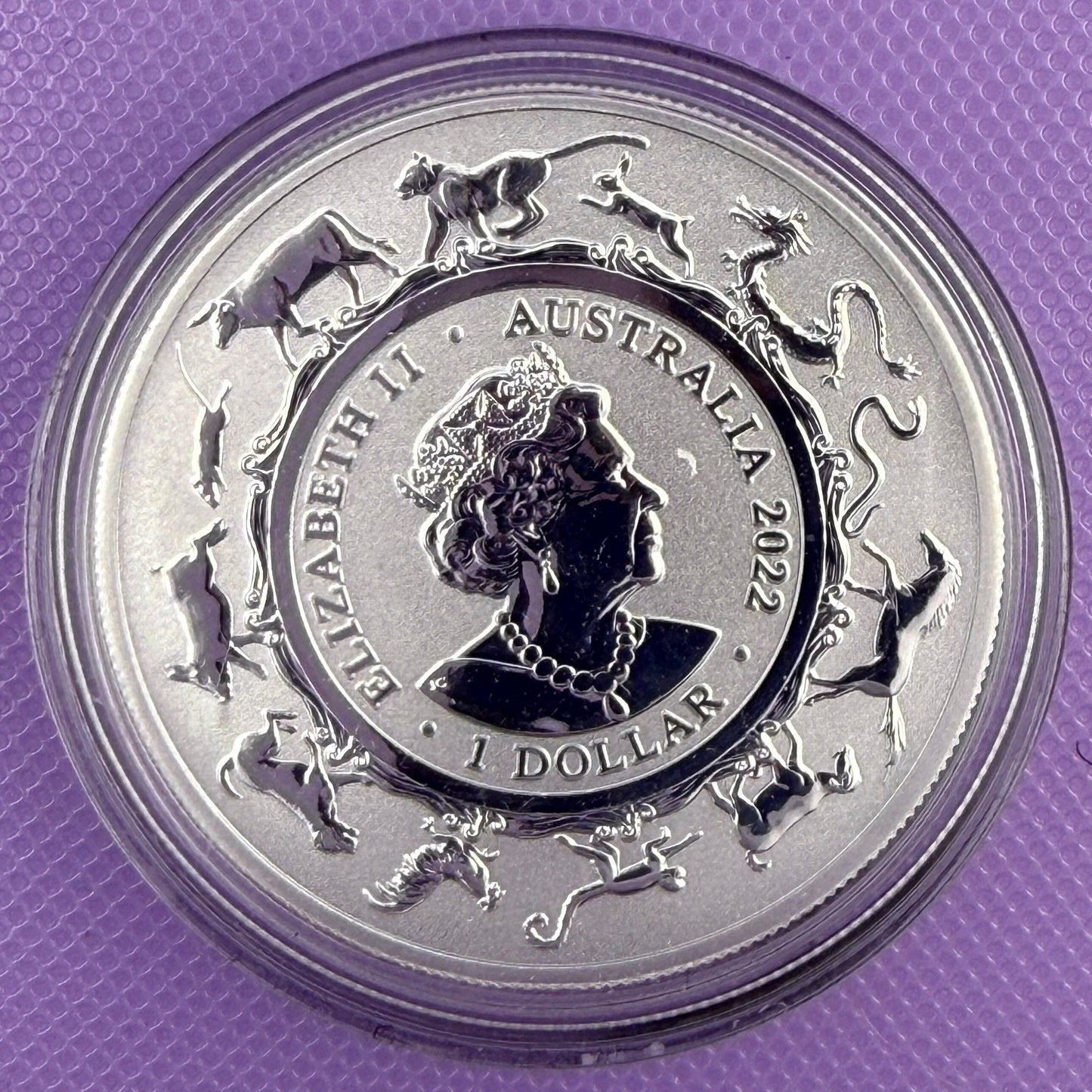 2022 Lunar RAM Silver Year of the Tiger 1 oz