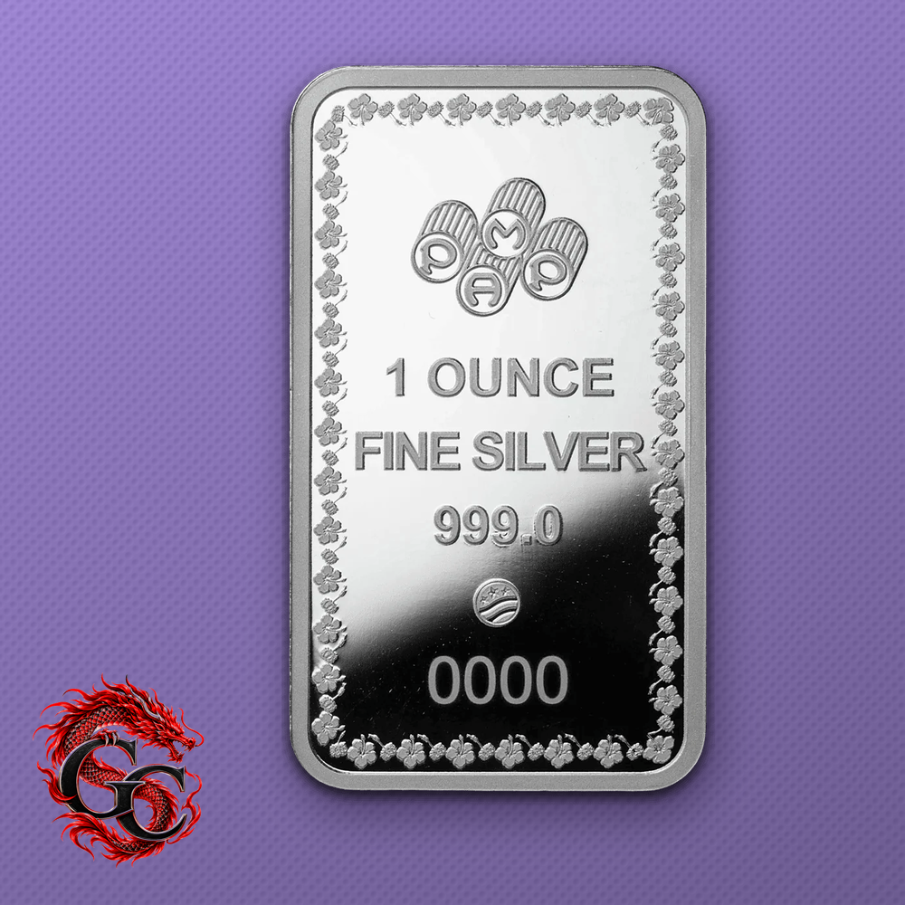 2026 PAMP Suisse Diwali Lakshmi & Sacred Cow 1 oz .999 Silver Bar in Assay
