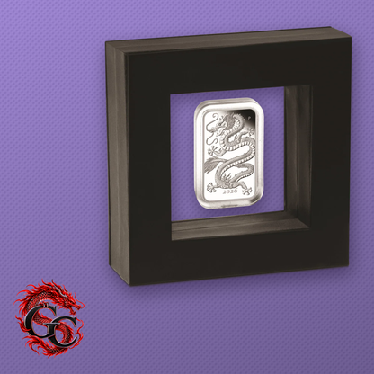 2026-P Australia Dragon $1 1 oz .9999 Silver Proof Rectangular Box & COA