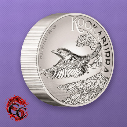 2026-P Australia Kookaburra $8 5 oz .9999 Silver Coin with Privy BU