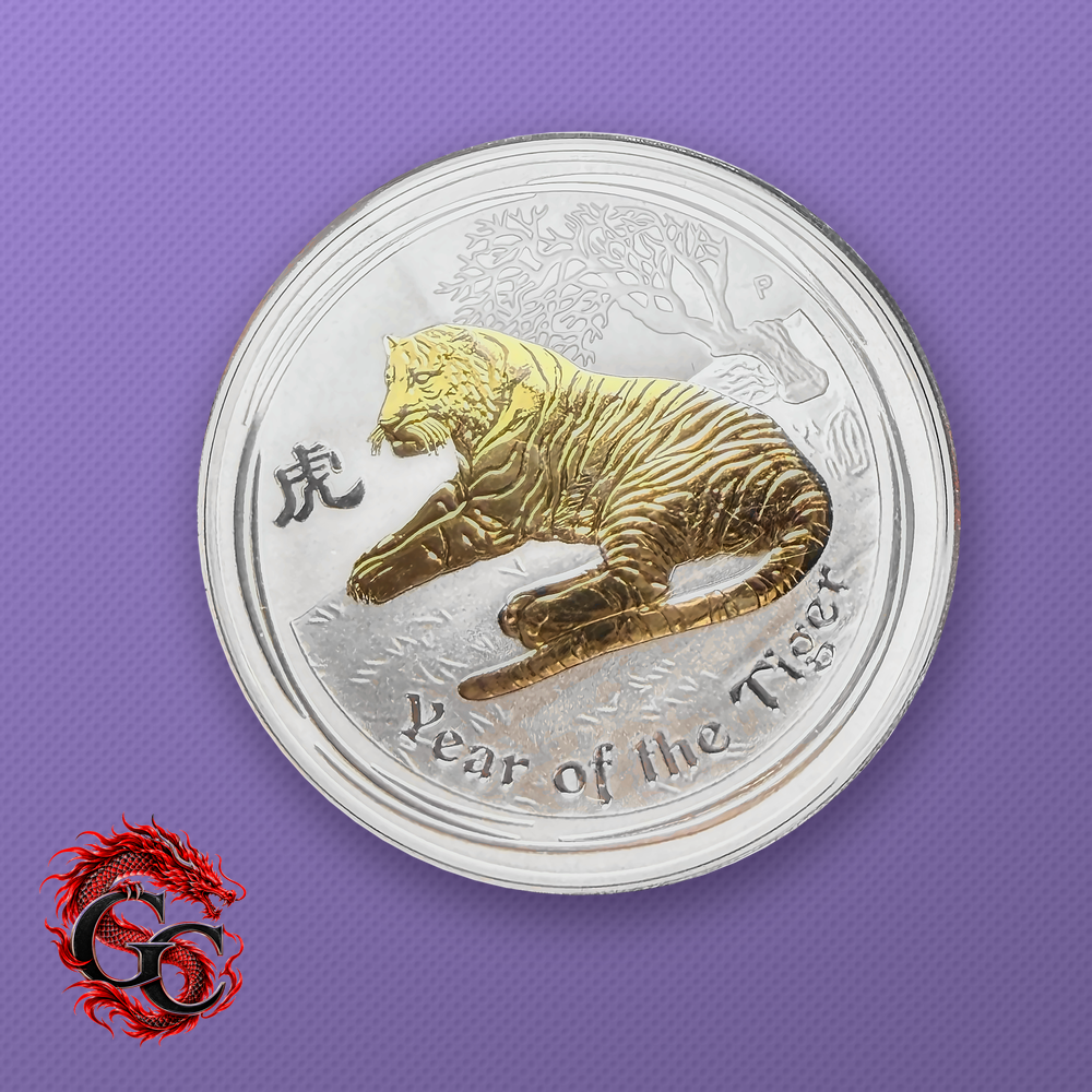 2010 1 oz - Tigre Dorado, 1 oz Dorado