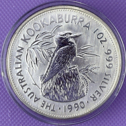 1990 Australia Moneda Kookaburra BU Nueva